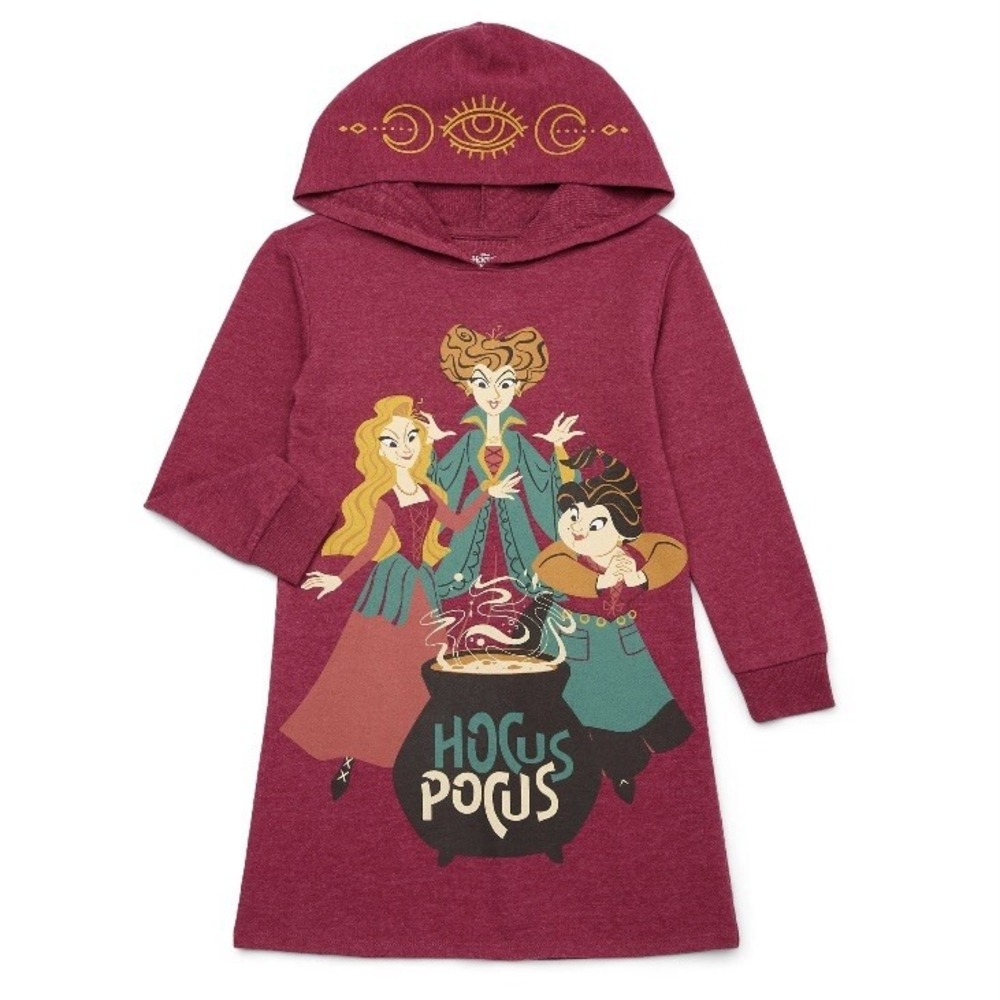 Hocus Pocus Cosplay Hoodie Dress Girls Large 10-12 New with Tags Rhododendron